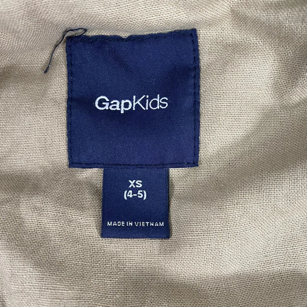 GapKids Coat Youth XS 4-5 Navy Wool Blend Peacoat Double Breasted Pockets Winter